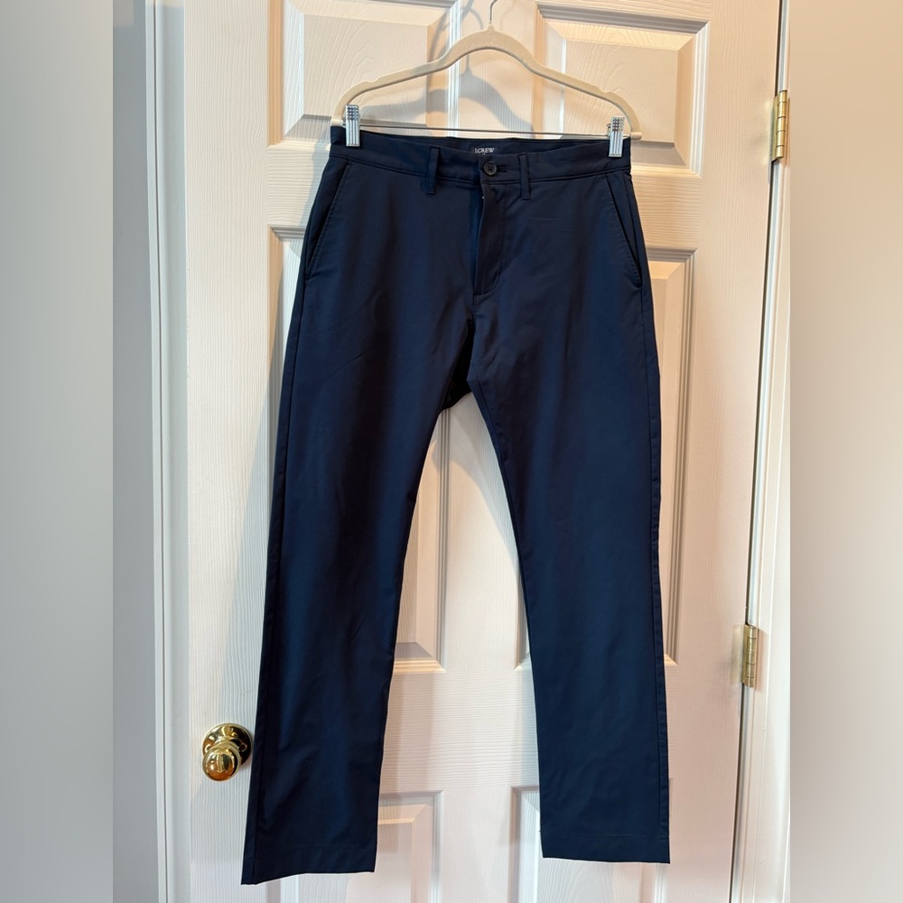 J. Crew Flex Slim Golf Pants Navy Size W29xL30